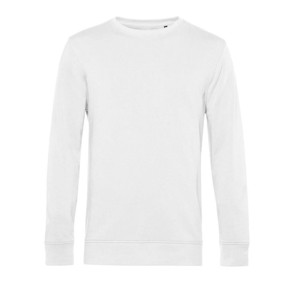 B&C Mens Inspire Sweater / White